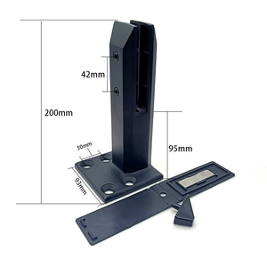 200mm di altezza durevole in acciaio inox <span class=keywords><strong>piscina</strong></span> morsetto di vetro/rubinetto <span class=keywords><strong>con</strong></span> Stock - Product Image 1