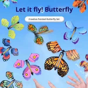 Children's Inflatable Toy <b>Flying</b> Saucer Dragonfly <b>Spray</b> Flower Gift Box Outdoor Play Essential Artifact - Product Image 4