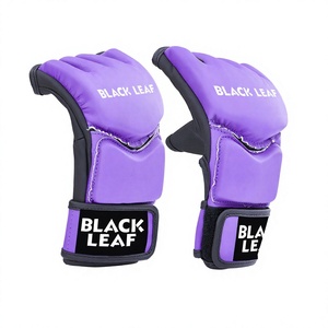 Guantes Profesionales de Entrenamiento de MMA, Guantes de Combate de Medio Dedo, Ropa Deportiva de Lucha, Fábrica OEM ODM - Product Image 1
