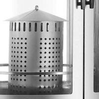 Rôtissoire à poulet de qualité supérieure Machine à rôtir Charbon de bois de poulet rôti à prix raisonnable