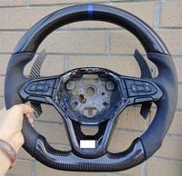 Echtes Carbon-Lenkrad für VW Volkswagen Golf 5 GTI R32 Passat B6 Jetta Mk5 Caddy