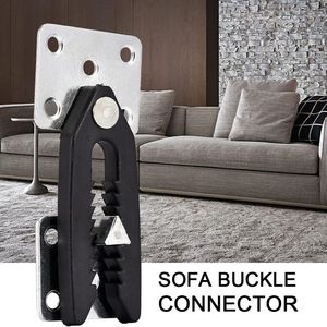 Hebilla <span class=keywords><strong>de</strong></span> Conexión para Sofá, Conector <span class=keywords><strong>de</strong></span> Respaldo, Base Dentada, Soporte Desmontable, Bisagra <span class=keywords><strong>de</strong></span> Boca <span class=keywords><strong>de</strong></span> Cocodrilo con Bloqueo - Product Image 3