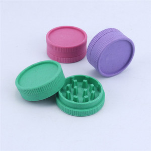 Custom Logo Biodegradable Herb Grinder New Eco-friendly Material Tobacco Grinder Smoker Smoking Accessories - Product Image 1