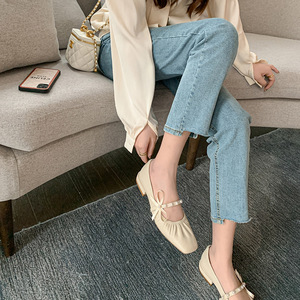 Chaussures plates pour femmes, mocassins <span class=keywords><strong>d</strong></span>écontractés, nouvelle mode, cuir véritable naturel, légers, antidérapants, printemps <span class=keywords><strong>été</strong></span>, vente chaude INS - Product Image 6