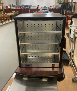 Fournitures pour hôtels et restaurants Chauffe-plats électrique en acier Boîte chaude noire pour la restauration Boîte de livraison pour le <span class=keywords><strong>service</strong></span> en chambre - Product Image 4