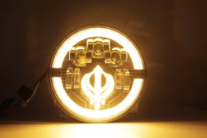 Phares LED de 7 pouces pour <span class=keywords><strong>Mahindra</strong></span> Thar 2010+ Accessoires DRL Clignotants Phare pour <span class=keywords><strong>Jeep</strong></span> Wrangler JK 4x4 Offroad Feux LED - Product Image 5