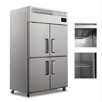 Congélateur-réfrigérateur double porte 1000L pour restaurant
