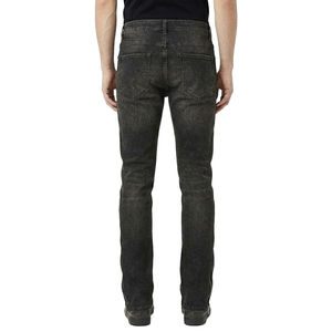 بنطلون جينز رجالي من توب شو بتصميم عصري مخصص، مغسول بأسلوب قديم، ضيق وواسع من الأسفل، بسحاب وفتحة سفلية مفتوحة، جينز واسع الساق للرجال - Product Image 3