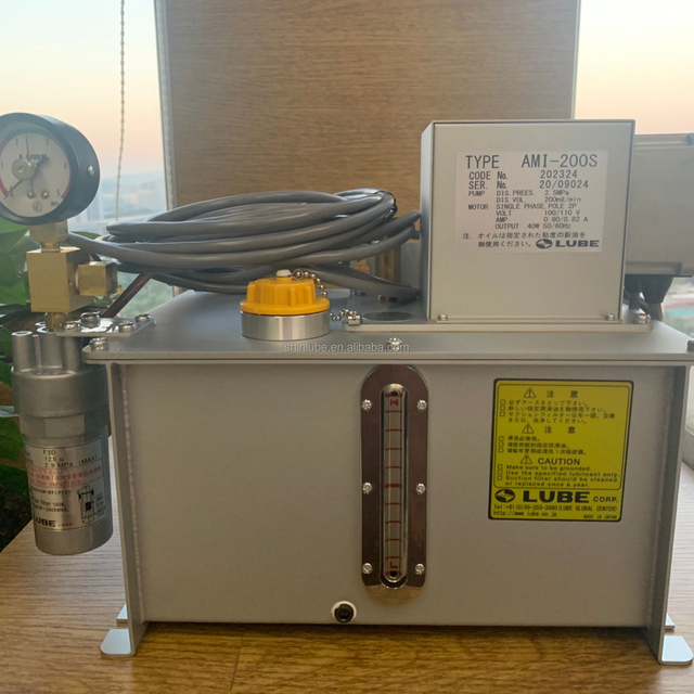 Lube Automatic Intermittent Gear Pump Oil Lubrication System AMI-200S 202324