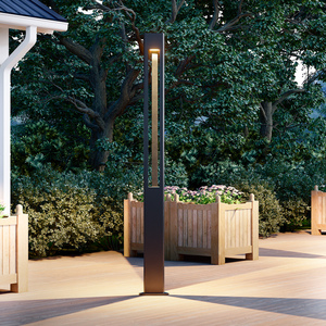 Lámpara LED para Jardín Exterior, Poste de Aluminio, IP66, Blanco Neutro 4100K, Regulable, Sensor de Movimiento, Ángulo de Haz de 144°, Garantía de 10 Años, CA - Product Image 6