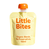Pochette à bec verseur pour purée de bébé recyclable imprimée en gravure personnalisée emballage de boisson liquide jus vodka debout Doypack