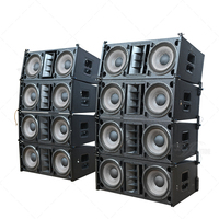 Enceintes Line Array professionnelles 3 voies, double 12 pouces, néodyme