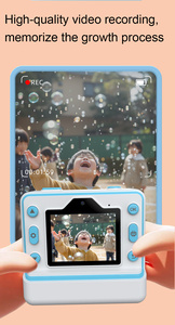 Cámara de foto y video de impresión instantánea para niños con impresora térmica Zero Ink Regalo de cumpleaños - Product Image 2