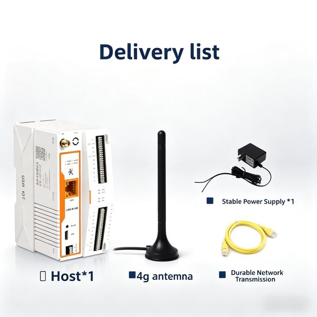 Industrial 4G Edge Computing Gateway RS485/RS232 Interfaces Modbus/MQTT/HTTP JSON Conversion IoT Remote Transmission ARM