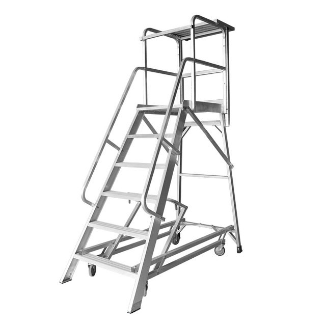 Construction/Warehouse Aluminum Industrial Work Platform OEM/ODM Customizable Mobile Access Platform Lifting Mechanism