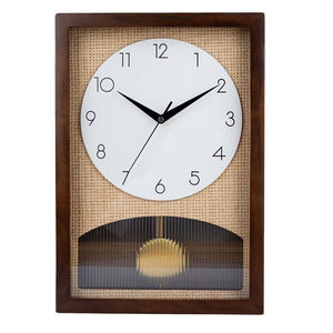 <span class=keywords><strong>Rotin</strong></span> Horloge Visage Conception Bureau À Domicile Hôtel Table Décoration De Bureau <span class=keywords><strong>Pendule</strong></span> Horloge - Product Image 1