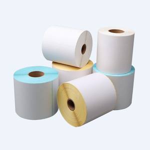 Impresora de rollos de papel de calco, papel <span class=keywords><strong>CTG</strong></span> térmico modelo de 57mm para impresión de logotipo de máquina de plástico médico en papel de caja registradora 152x90 - Product Image 1