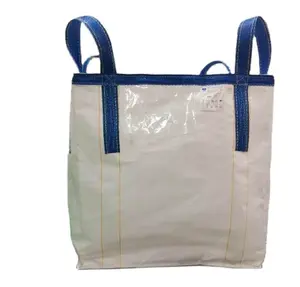 Hesheng jumbo bags for coke packing heavy duty 500kg to 2 ton jumbo big bulk bag with top opening