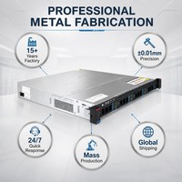 Chasis de Refrigeración Líquida 1U / 2U / 4U / 5U, Gestión Térmica para Centros de Datos, Fabricación de Chapa Metálica, Chasis de Servidor 1U