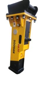 SOOSAN Disjoncteur hydraulique SB 30 type de boîte adapté aux mini pelles et bob cat skid steer loader bonne qualité pour les roches dures - Product Image 5