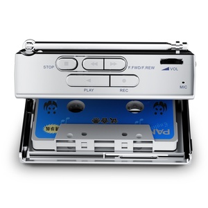 Reproductor de Casetes Portátil Retro Estilo Antiguo Directo de Fábrica, Compatible con Reproducción de Tarjetas SD, Reproductores de Casetes MP3 Walkman - Product Image 1