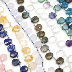 Larme à facettes <span class=keywords><strong>de</strong></span> haute qualité 8x10mm perles en vrac perles <span class=keywords><strong>de</strong></span> <span class=keywords><strong>pierre</strong></span> naturelle pour la fabrication <span class=keywords><strong>de</strong></span> bijoux en gros - Product Image 1