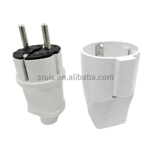 Alta Qualidade Top segurança e Conveniência europa rewireable plug/Médio oriente plug/schuko rewireable plug