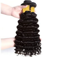 Cheveux indiens vierges Remy ondulés - 100% cheveux humains non traités - Volume accru et fixation micro-attachée - Vente en gros