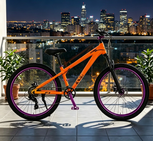 Meilleure Vente Vélo Tout-Terrain 8 Vitesses <span class=keywords><strong>24</strong></span> <span class=keywords><strong>Pouces</strong></span> en Alliage d'Aluminium avec Cadre de Forme Personnalisée, Monobloc en Aluminium Violet, Direct Usine - Product Image 2