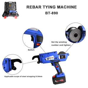 Venta caliente de barras de refuerzo automático máquina flejadora de barras de refuerzo máquina de atado de barras - Product Image 5