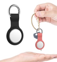 Étui en silicone pour AirTag, coque souple, style minimaliste, portable, à suspendre, simple, Joker