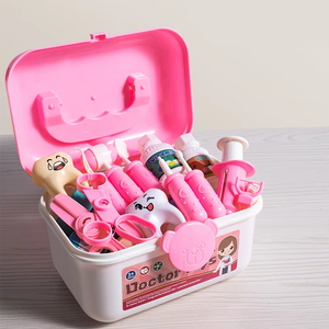 Jumon Kids Indoor Simulation <b>Dental</b> Set Medical <b>Kit</b> Doctor <b>Toys</b> Suitcase Pretend Play House Educational EN71 Certified JET-114 - Product Image 5