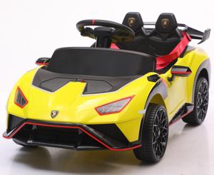 Voiture électrique pour enfants <span class=keywords><strong>Lamborghini</strong></span> sous licence 12V avec télécommande 2.4G, contrôle par application mobile, double moteur, double siège - Product Image 1