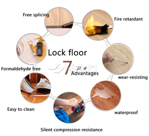 Losetas Autoadhesivas de Vinilo PVC de 1.5mm, Resistentes al Agua, para Piso, Fáciles de Instalar, Gran Venta 2025 - Product Image 2