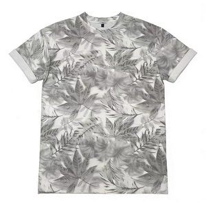 1220 <span class=keywords><strong>Kawasaki</strong></span>, Marca de Moda, Tecnología de Impresión en Algodón, Cada Vena de Hoja con un Tacto Pintado a Mano que Brinda una Sensación de Respiración - Product Image 2