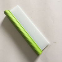 Qingle silicone raclette de fenêtre lame d'essuie-glace à eau lame de séchage en silicone souple de voiture en forme de T