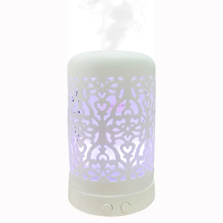 Hot Koop Product 100Ml 7 Kleur Aromatherapie Kunstenaar Keramische Koud Mist Ultrasone Aromatische Diffuser