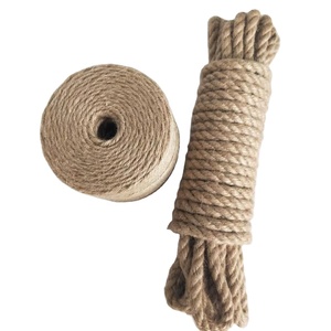 Cuerda de Yute de 6 mm, Natural, 3 Hilos, Trenzada, Ecológica, Ligera, Personalizable, para Manualidades, Jardinería, Hamacas, Uso Náutico - Product Image 3