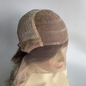 Parrucca Medica Europea in <span class=keywords><strong>Capelli</strong></span> Umani con Top in Seta, Antiscivolo in Silicone, Senza Colla, <span class=keywords><strong>per</strong></span> Pazienti con Alopecia e Cancro, <span class=keywords><strong>Capelli</strong></span> Vergini con Cuticole Allineate - Product Image 6