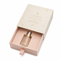 Boîte coulissante Green-source pour flacon d'huile parfumée, étui en carton recyclable, expert en fabrication OEM