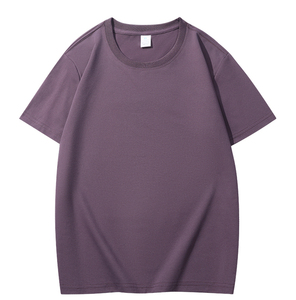 Camiseta de 180g de Manga Corta con Logotipo Personalizado para Parejas, Unisex, Holgada, de Media Manga, para Verano - Product Image 3
