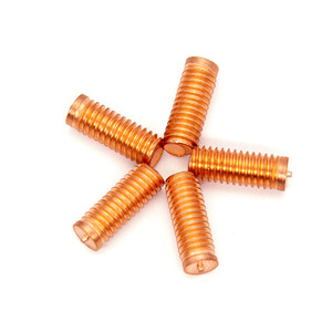 Iso13918 din32501 cd ריתוך M3-M12 מצופה פחמן פלדה ראש זרע בורג מטרי מטר קצה הצתה נקודה ריתוך בחור - Product Image 1