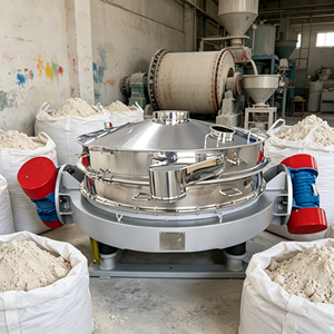 Setaccio Vibrante a Scarico Diretto per Polveri Cosmetiche Ultra Pure, Separatore di Particelle di Pigmenti Fini, Schermo Igienico Lucidato a Specchio - Product Image 4