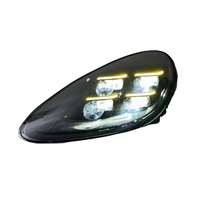 SJC USA STOCK pour Porsche Cayenne 958 958.1 Phares bicolores 2011-2014 Mise à niveau vers le style Matrix 2025 Feux avant Pièces automobiles