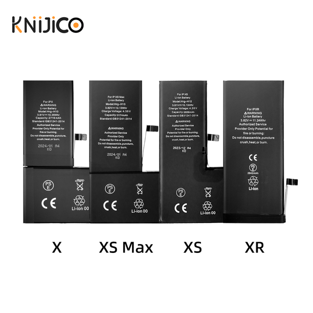 Factory OEM Phone Batteries for iphone X 4400mAh Lithium Mobile Phone Battery Cell for iPhone X Cell Phone Batteries