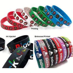 Pulsera Deportiva de Silicona Resistente de Alta Calidad con Logotipo Personalizado en Relieve, Unisex - Product Image 2