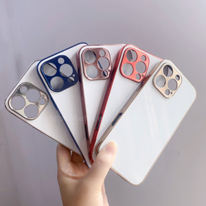 Galvanized Colorful <strong>2D</strong> TPU+PC Blank <strong>Sublimation</strong> Cell Phone <strong>Cases</strong> for Iphone 16 Promax