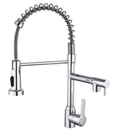 KAWAL Robinet de cuisine moderne en acier inoxydable Vente à chaud Nouveau produit Sortie d'eau sous pression Installation d'évier de cuisine à ressort