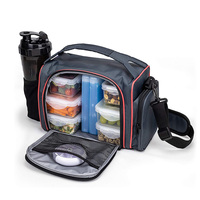 Sac à dos isotherme de luxe personnalisé en tissu Oxford imperméable unisexe avec motif lettres, grande capacité pour la préparation des repas