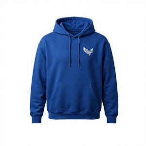 Sudadera con Capucha Personalizada con Diseño de Águila Feroz, Azul Rey, Talla Grande, Estilo Urbano, Informal, Deportivo, para Hombre y Mujer, Venta al Por Mayor, OEM - Product Image 1